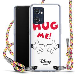 New Carry Case Transparent Stoff colourful/silber