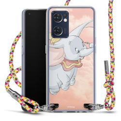 New Carry Case Transparent Stoff colourful/silber