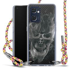 New Carry Case Transparent Stoff colourful/silber