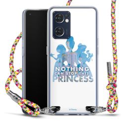 New Carry Case Transparent Stoff colourful/silber