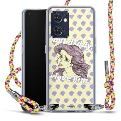 New Carry Case Transparent Stoff colourful/silber