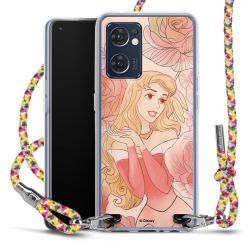 New Carry Case Transparent Stoff colourful/silber