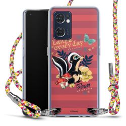 New Carry Case Transparent Stoff colourful/silber