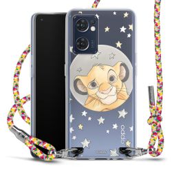 New Carry Case Transparent Stoff colourful/silber