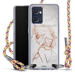 New Carry Case Transparent Stoff colourful/silber