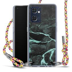 New Carry Case Transparent Stoff colourful/silber