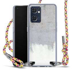 New Carry Case Transparent Stoff colourful/silber