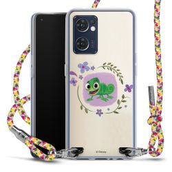 New Carry Case Transparent Stoff colourful/silber