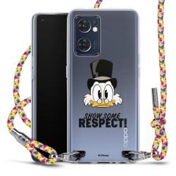 New Carry Case Transparent Stoff colourful/silber