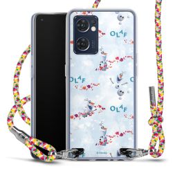 New Carry Case Transparent Stoff colourful/silber