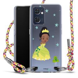 New Carry Case Transparent Stoff colourful/silber