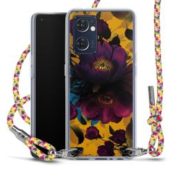 New Carry Case Transparent Stoff colourful/silber