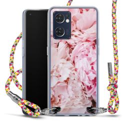 New Carry Case Transparent Stoff colourful/silber