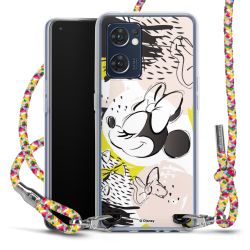 New Carry Case Transparent Stoff colourful/silber