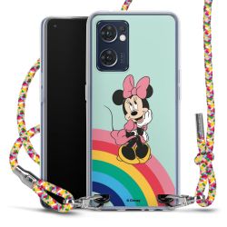 New Carry Case Transparent Stoff colourful/silber