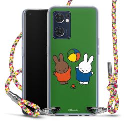 New Carry Case Transparent Stoff colourful/silber