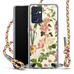 New Carry Case Transparent Stoff colourful/silber