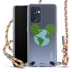 New Carry Case Transparent Stoff colourful/silber