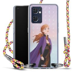 New Carry Case Transparent Stoff colourful/silber