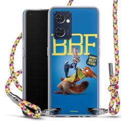 New Carry Case Transparent Stoff colourful/silber