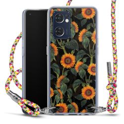 New Carry Case Transparent Stoff colourful/silber