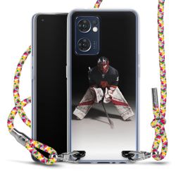 New Carry Case Transparent Stoff colourful/silber