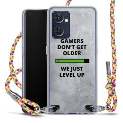 New Carry Case Transparent Stoff colourful/silber