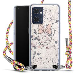 New Carry Case Transparent Stoff colourful/silber