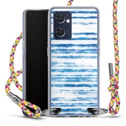 New Carry Case Transparent Stoff colourful/silber