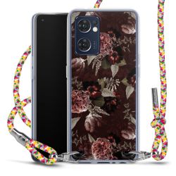 New Carry Case Transparent Stoff colourful/silber