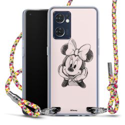 New Carry Case Transparent Stoff colourful/silber