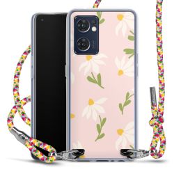 New Carry Case Transparent Stoff colourful/silber