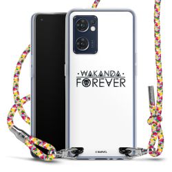 New Carry Case Transparent Stoff colourful/silber