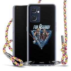 New Carry Case Transparent Stoff colourful/silber