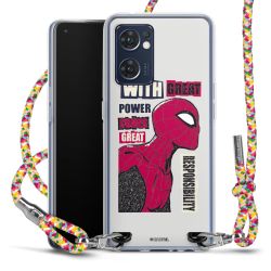 New Carry Case Transparent Stoff colourful/silber