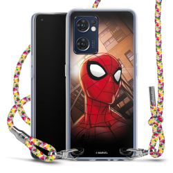 New Carry Case Transparent Stoff colourful/silber