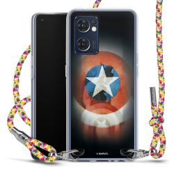 New Carry Case Transparent Stoff colourful/silber