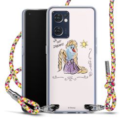 New Carry Case Transparent Stoff colourful/silber