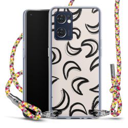 New Carry Case Transparent Stoff colourful/silber