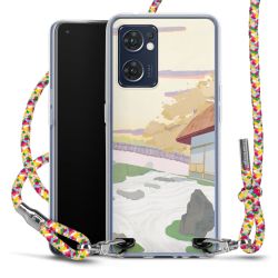 New Carry Case Transparent Stoff colourful/silber