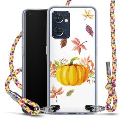 New Carry Case Transparent Stoff colourful/silber