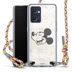 New Carry Case Transparent Stoff colourful/silber