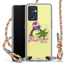 New Carry Case Transparent Stoff colourful/silber