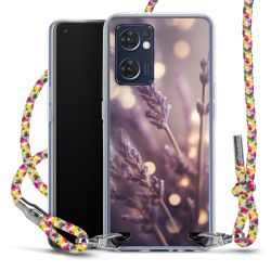 New Carry Case Transparent Stoff colourful/silber