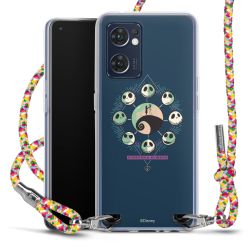 New Carry Case Transparent Stoff colourful/silber