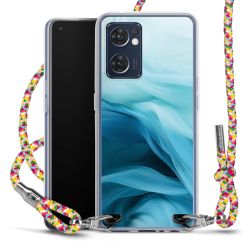 New Carry Case Transparent Stoff colourful/silber