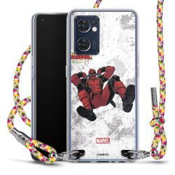 New Carry Case Transparent Stoff colourful/silber