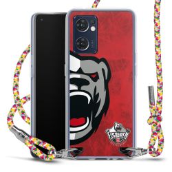 New Carry Case Transparent Stoff colourful/silber