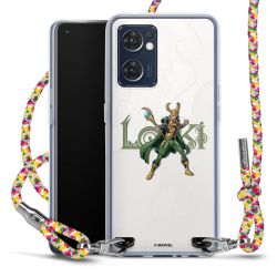 New Carry Case Transparent Stoff colourful/silber