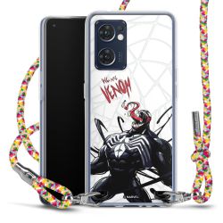 New Carry Case Transparent Stoff colourful/silber